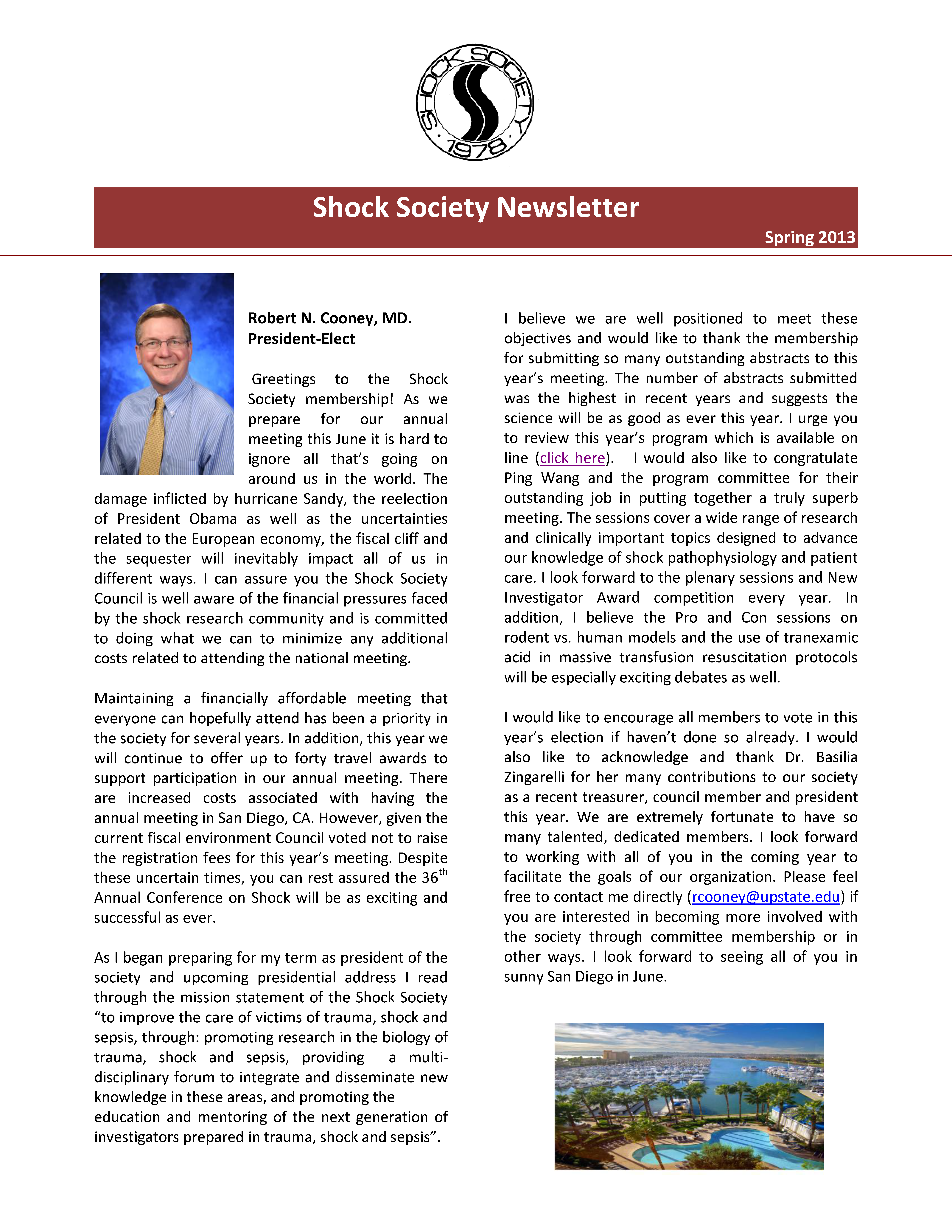 Spring 2013 Newsletter
